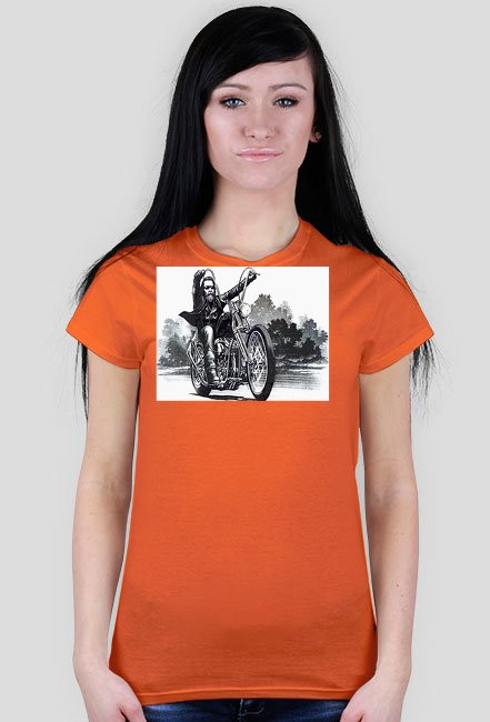 Koszulka moto-art damska