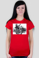 Koszulka moto-art damska