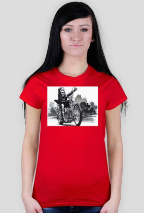 Koszulka moto-art damska