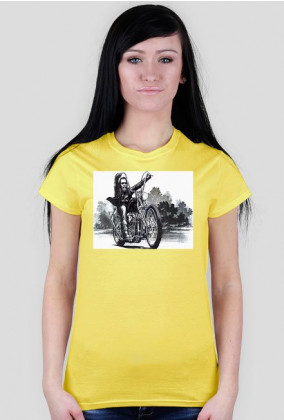 Koszulka moto-art damska