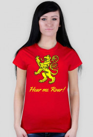 Koszulka damska - Hear me Roar