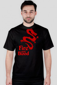 Koszulka męska - Fire and Blood