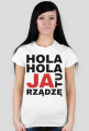 T-shirt JA TU RZĄDZĘ damski