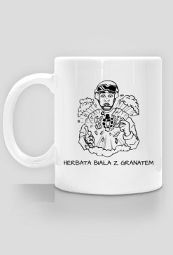 Herbata biała z granatem - kubek