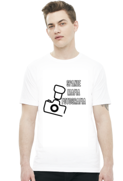 Spanie Mafia Fotografia (t-shirt) ciemna grafika