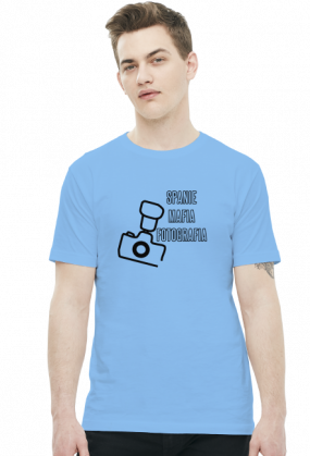 Spanie Mafia Fotografia (t-shirt) ciemna grafika
