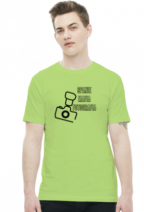 Spanie Mafia Fotografia (t-shirt) ciemna grafika