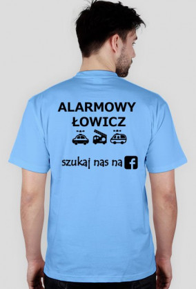 Alarmowy Łowicz / Czarny wzór