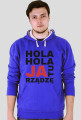 Bluza JA TU RZĄDZĘ czarny kaptur