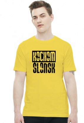Kochom Ślonsk (t-shirt) ciemna grafika