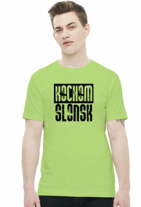 Kochom Ślonsk (t-shirt) ciemna grafika
