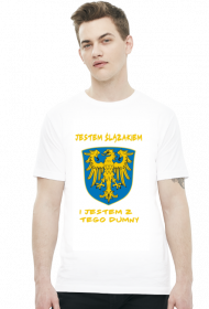 Jestem Dumnym Ślązakiem (t-shirt) ciemna grafika