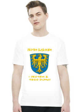 Jestem Dumnym Ślązakiem (t-shirt) ciemna grafika