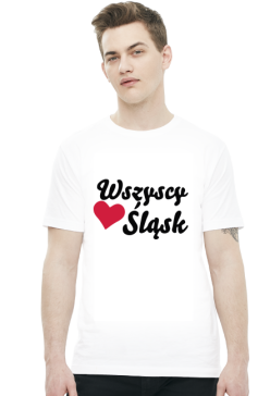 Wszyscy kochają Śląsk (t-shirt) ciemna grafika