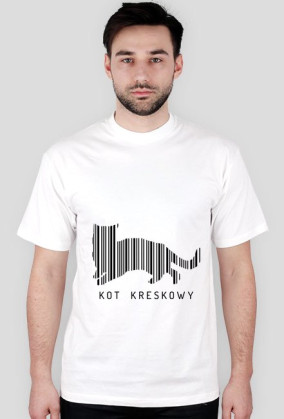 KOSZULKA Z KOTEM KRESKOWYM
