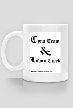 Kubek Cyna Team & Łowcy Cipek