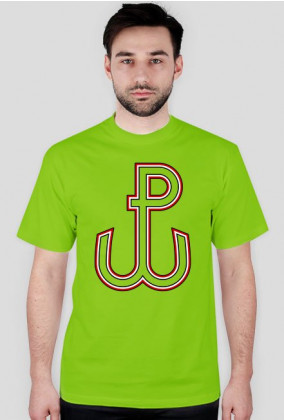 Znak Polski Walczącej - koszulka męska Prawo Wilka