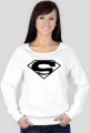 Bluzka damska z nadrukiem symbolu Superman