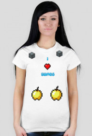 Koszulka Damska 'I LOVE GAMES'
