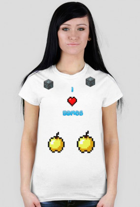 Koszulka Damska 'I LOVE GAMES'