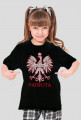 Koszulka dla dziewczynki - Patriota. Pada
