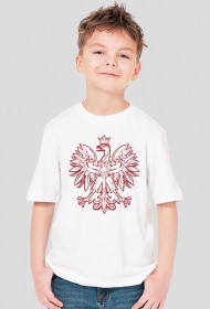 Koszulka dla chłopca - Orzeł Polski. Pada