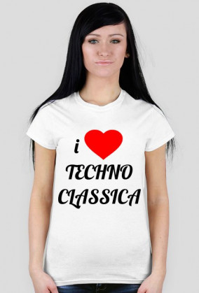 i Love Techno Classica (light t-shirt) for woman