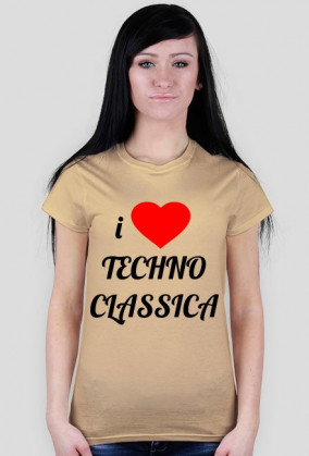 i Love Techno Classica (light t-shirt) for woman