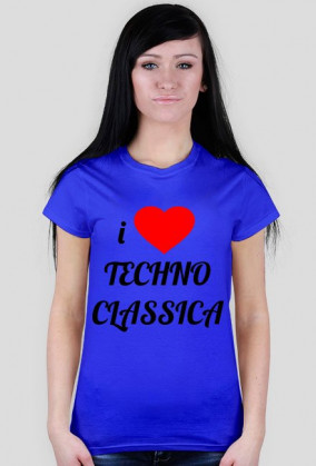 i Love Techno Classica (light t-shirt) for woman