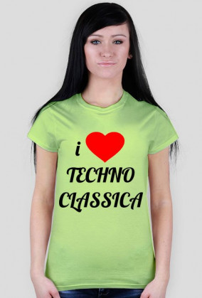 i Love Techno Classica (light t-shirt) for woman