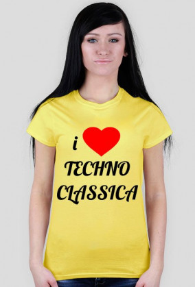 i Love Techno Classica (light t-shirt) for woman