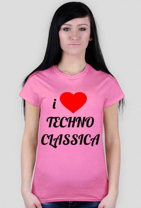 i Love Techno Classica (light t-shirt) for woman