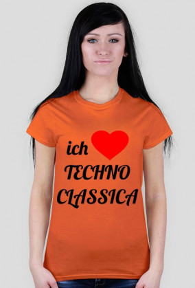 ich Liebe Techno Classica (light t-shirt) for woman