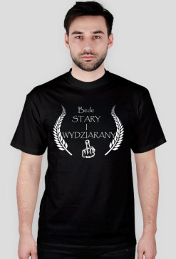 STARY I WYDZIARANY BLACK