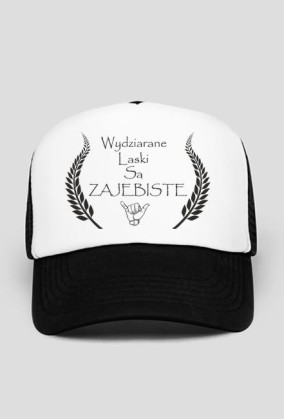Czapka wydziarane laski
