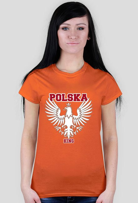 Koszulka damska - Polska King. Pada