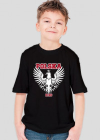 Koszulka dla chłopca - Polska King. Pada