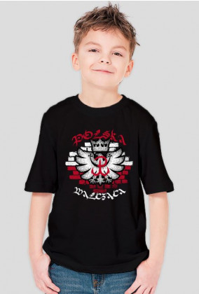 Koszulka dla chłopca - Polska Walcząca. Pada