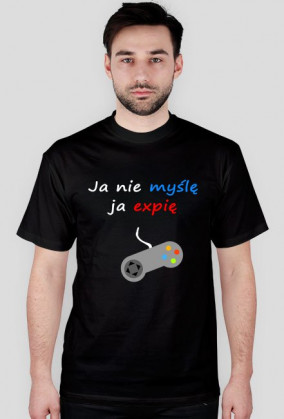 Ja expię (męski czarny)