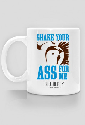 Kubek "Ass" BlueBerry New Brand