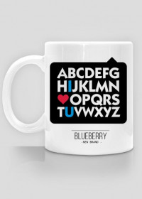 Kubek "My Love" BlueBerry New Brand