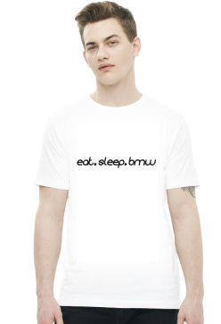 Eat Sleep BMW v2 (t-shirt) ciemna grafika