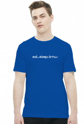 Eat Sleep BMW v2 (t-shirt) jasna grafika