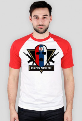 Koszulka "Gang Serbii" (Kol.Rękaw)