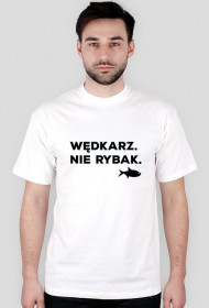 Wędkarz. Nie rybak.