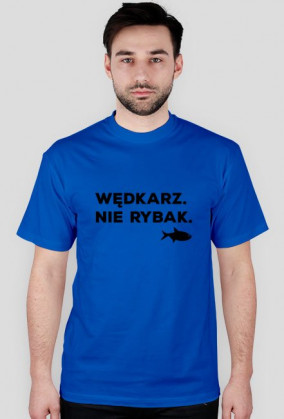 Wędkarz. Nie rybak.