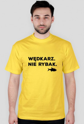 Wędkarz. Nie rybak.