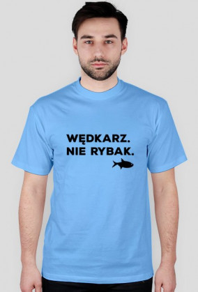 Wędkarz. Nie rybak.