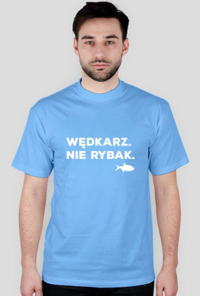 Wędkarz. Nie rybak.