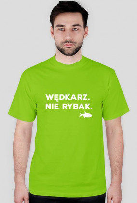 Wędkarz. Nie rybak.